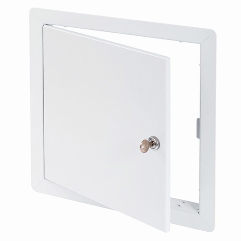 Porte D'accès Cendrex AHD – 14x14 Pouces, Blanc, Bride Exposée (43117)