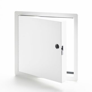 PFI-85-60- Fire-Rated Insulated Access Door with Exposed Flange. Mortise slam latch. Piano hinge. Gasket