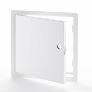 PFN-85- Fire-Rated Uninsulated Access Door with Exposed Flange. Mortise slam latch. Piano hinge.