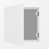 Flush Removable Access Door with Drywall Bead Flange, concealed push latch, spring hinge